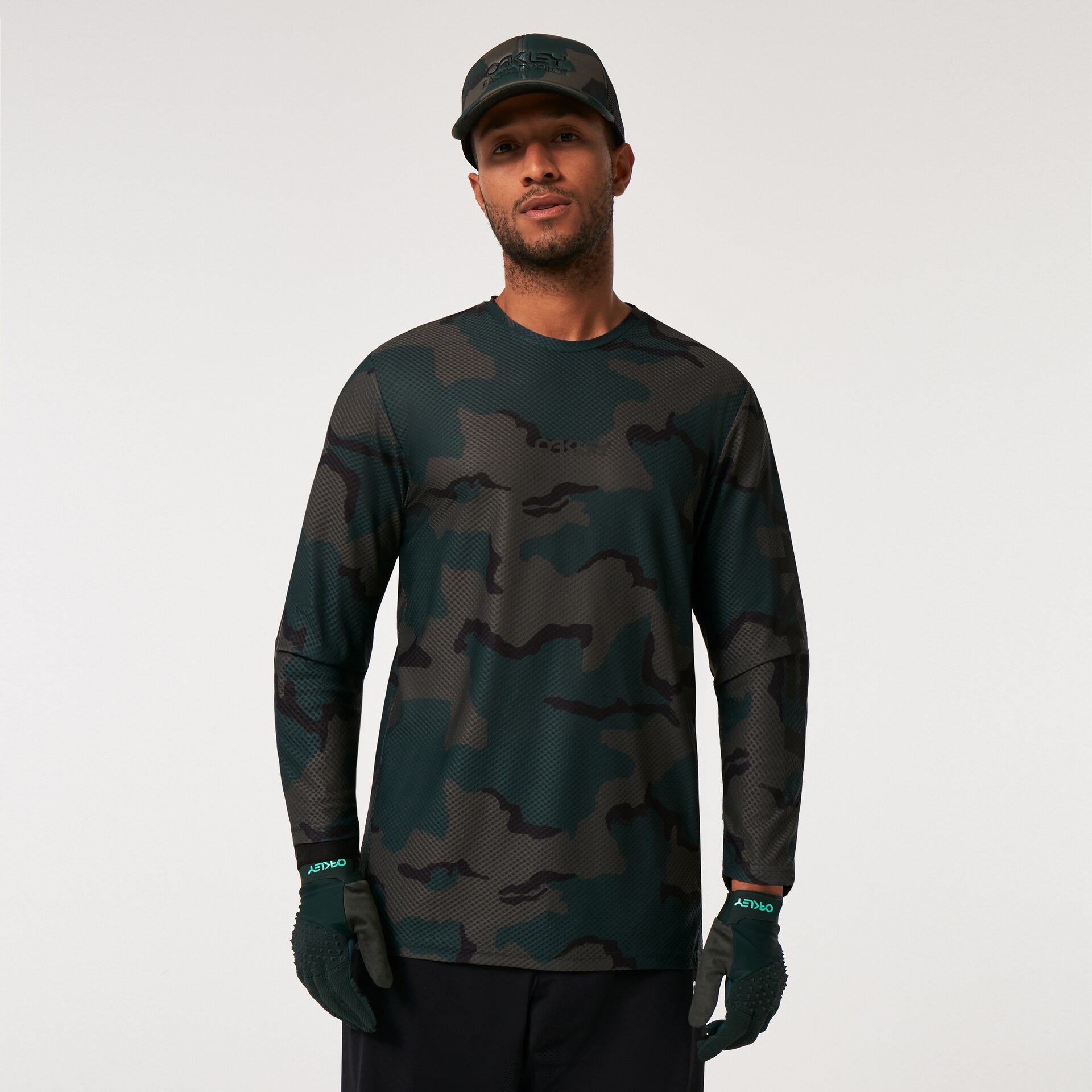 Oakley Ridestore Oakley Ride Free LS Jersey in B1B Camo Hunter | Oakley® JP