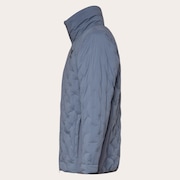 Skull Ideally Hybrid Puff Jacket - Blue Tar