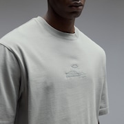 Mtn Ridge Embroidered Tee - Cement