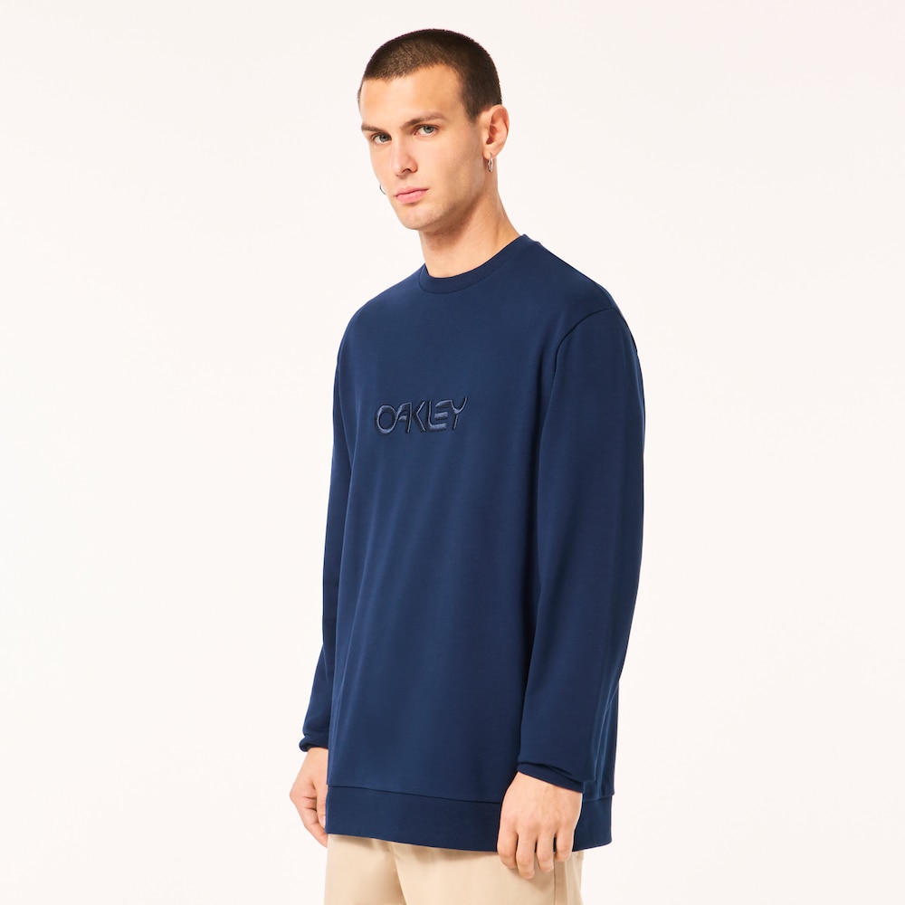 Oakley Embroidered B1B Crew Sweatshirt - Team Navy | Oakley