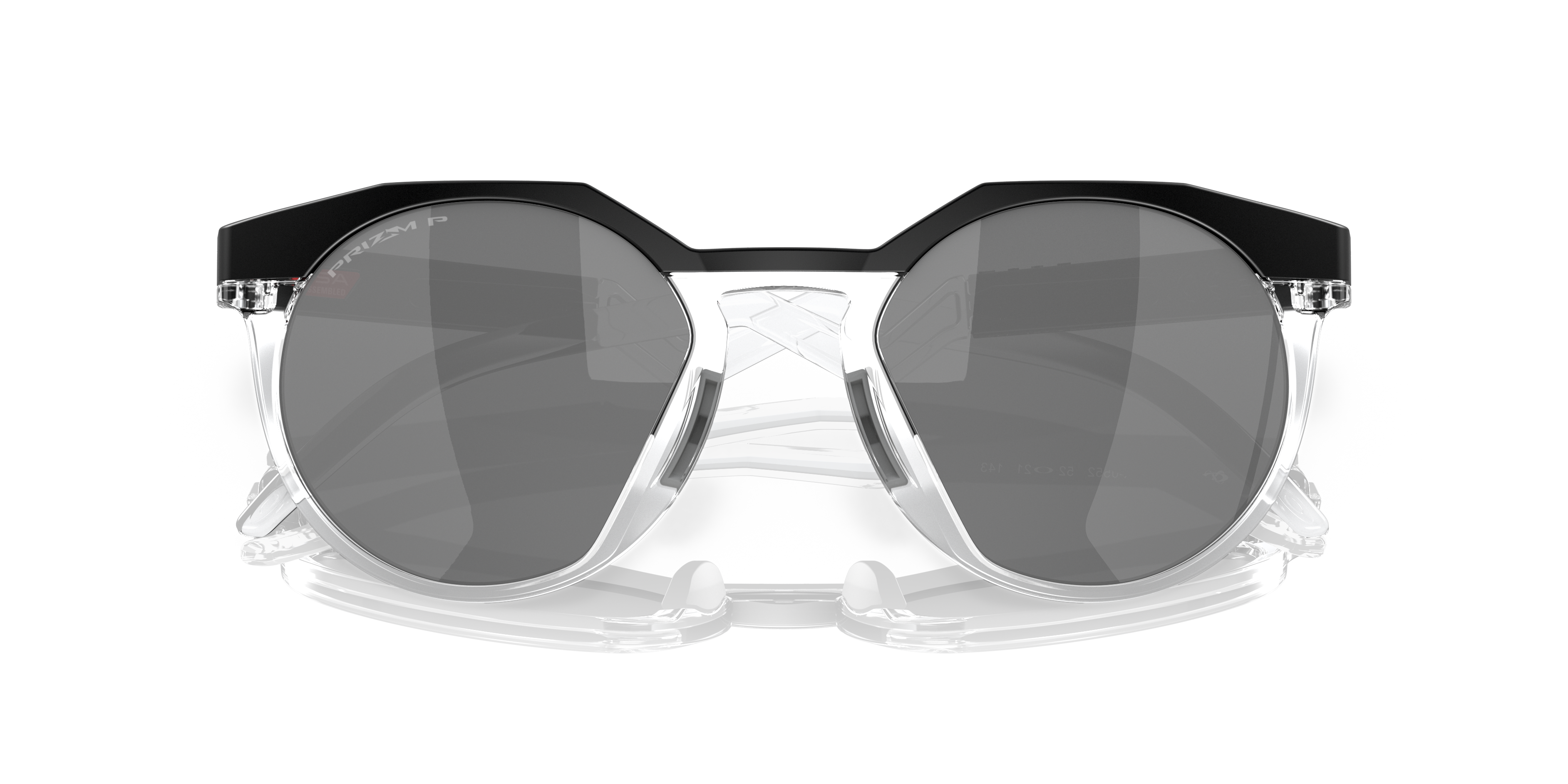 HSTN (Low Bridge Fit) Prizm Black Lenses, Matte Black Frame