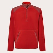 Butter Tech Fleece - Flame Red/Rosewood