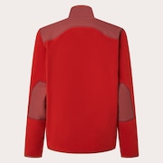 Butter Tech Fleece - Flame Red/Rosewood