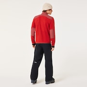 Butter Tech Fleece - Flame Red/Rosewood