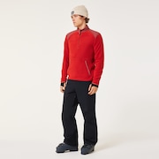 Butter Tech Fleece - Flame Red/Rosewood
