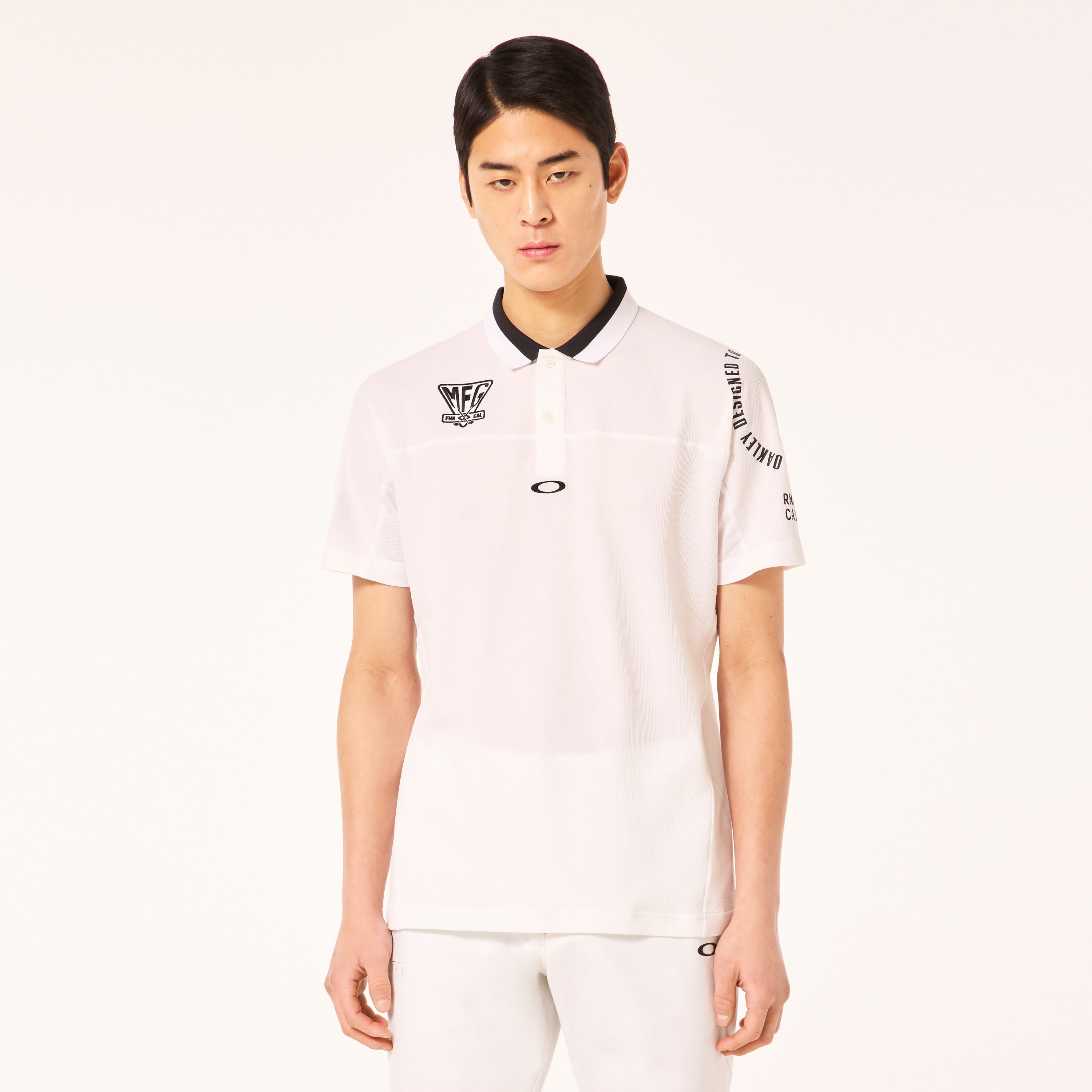 Oakley Oakley Leaf Emboss Polo - Teal Blue | Oakley® 日本