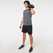 Heathered Rr Tank Top - Dark Gray Heather