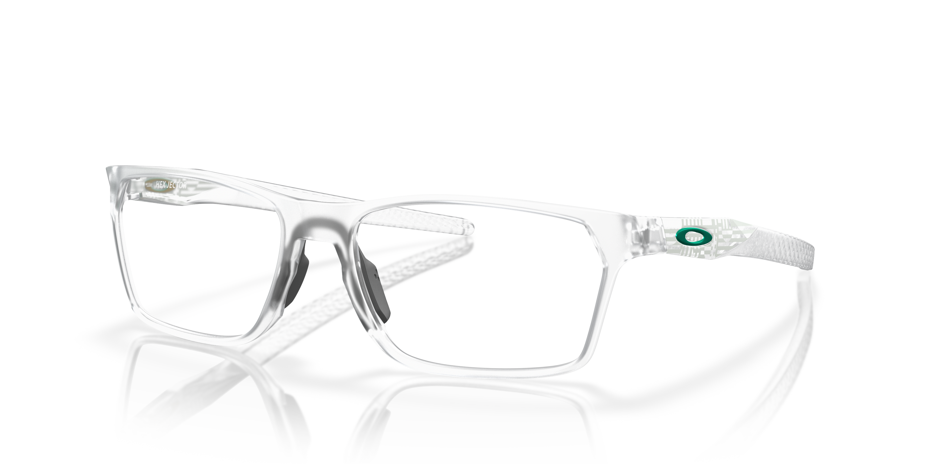 Hex Jector Matte Clear Eyeglasses Oakley US