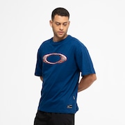 Camiseta Oakley Ellipse Magma - Dark Blue