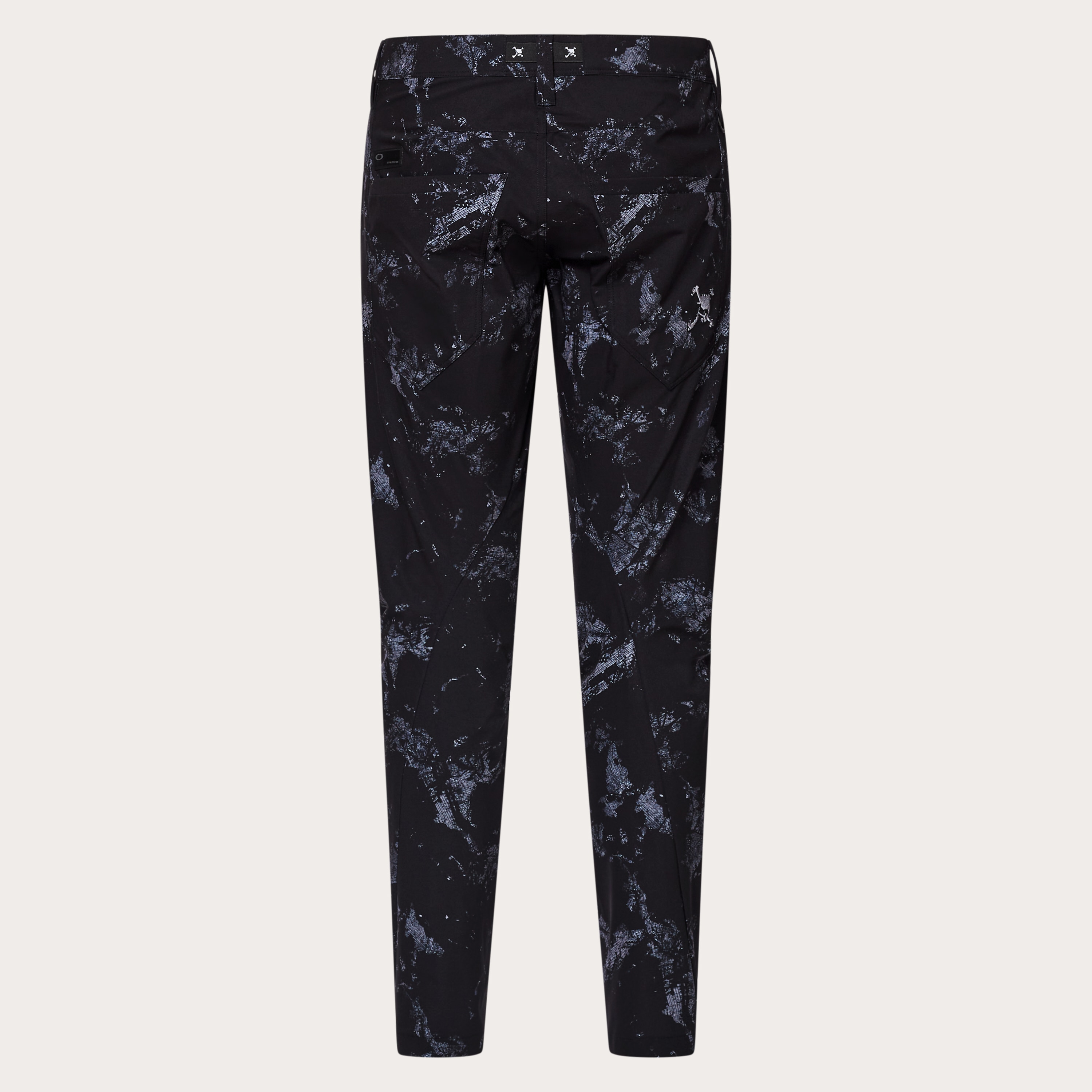 新品14040円★W33(84)★オークリー SKULL ゴルフ 春夏 軽量 ストレッチ 3D テーパードパンツ 黒 オークリー ゴルフ ウェア メンズ スカル ジャケット