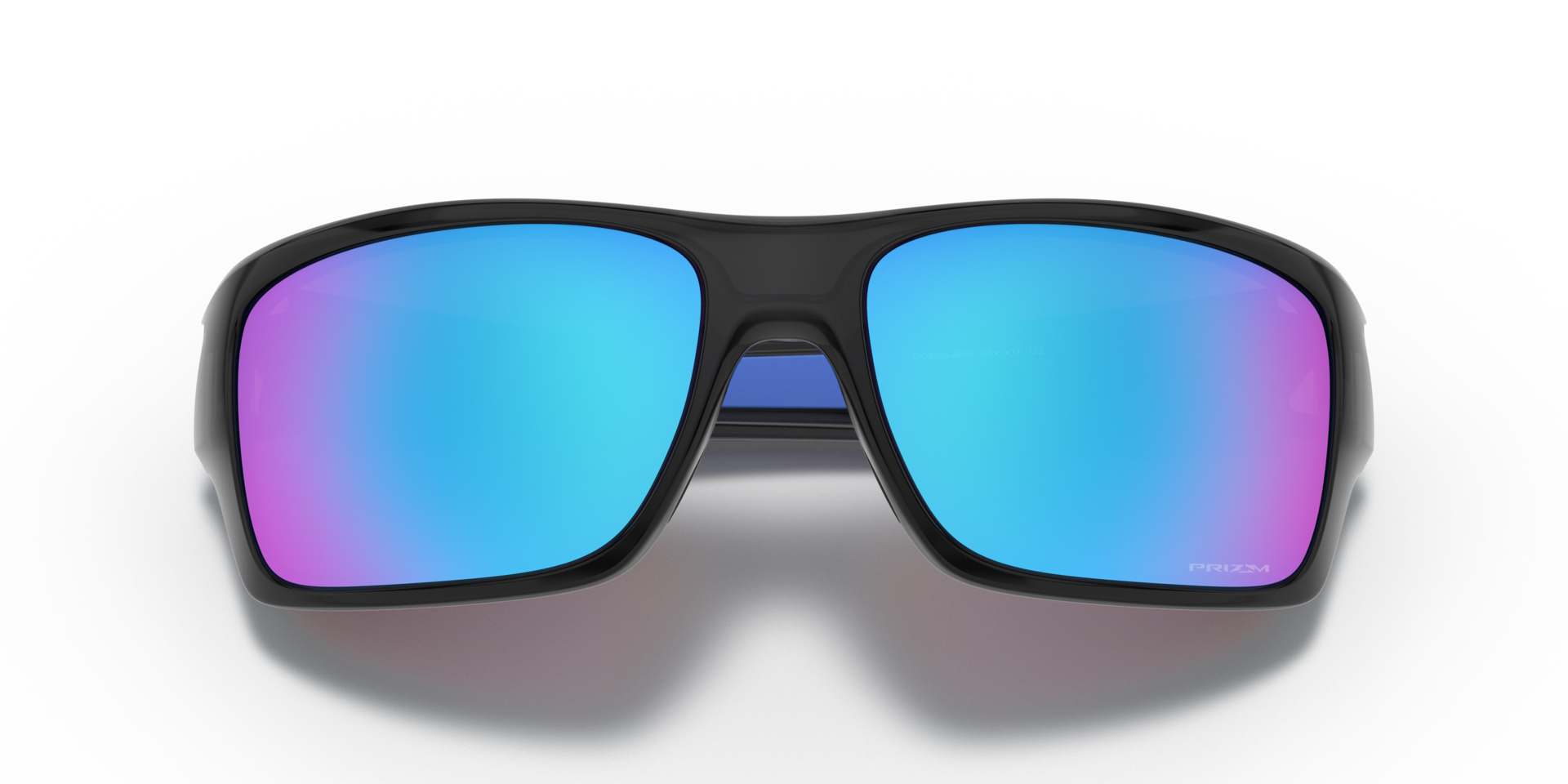 Oakley Turbine Sunglasses with Polished Black Frame and Prizm 