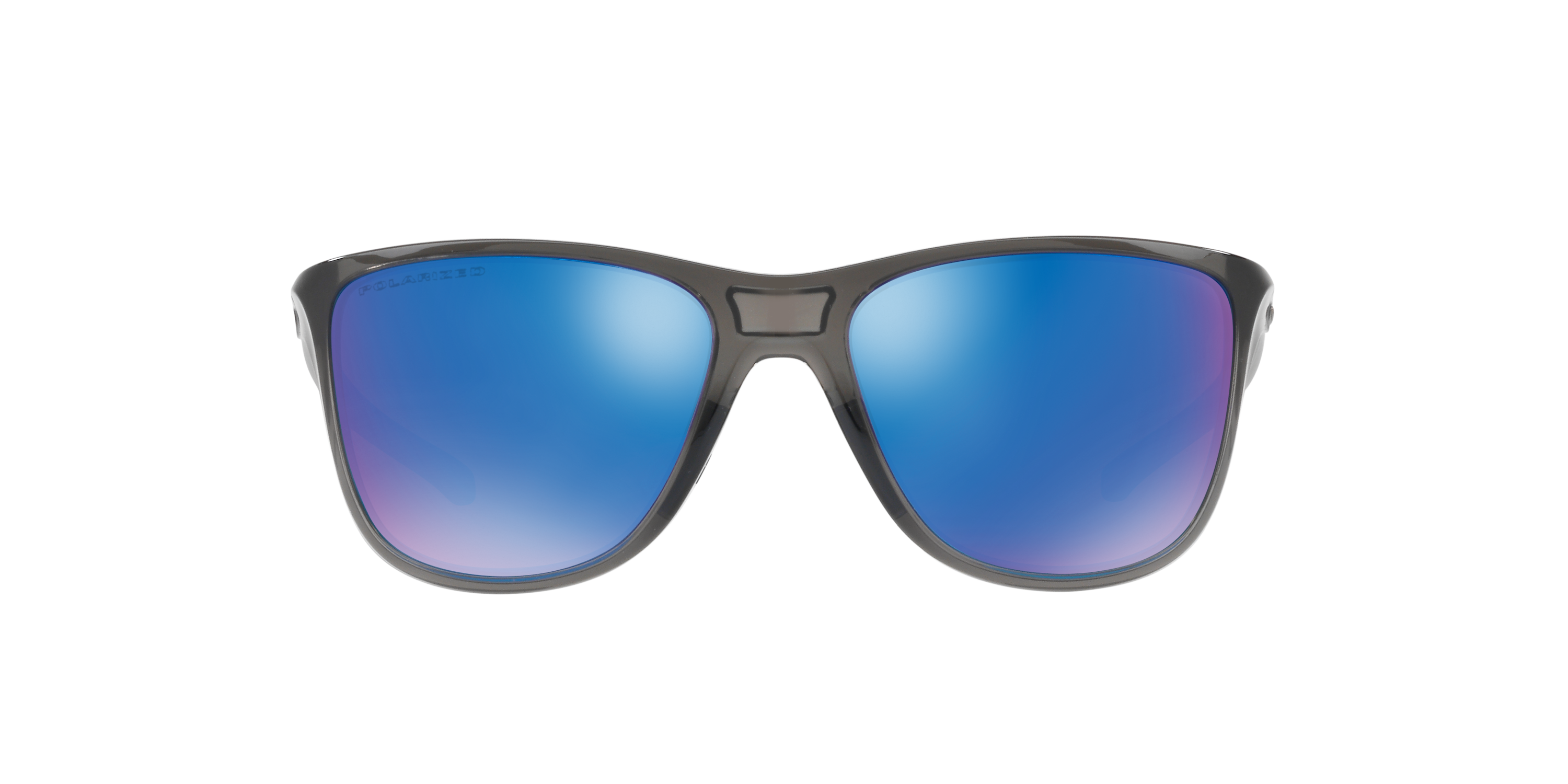 Oakley Reverie™ Sunglasses with Grey Smoke Frame and Sapphire Iridium ...