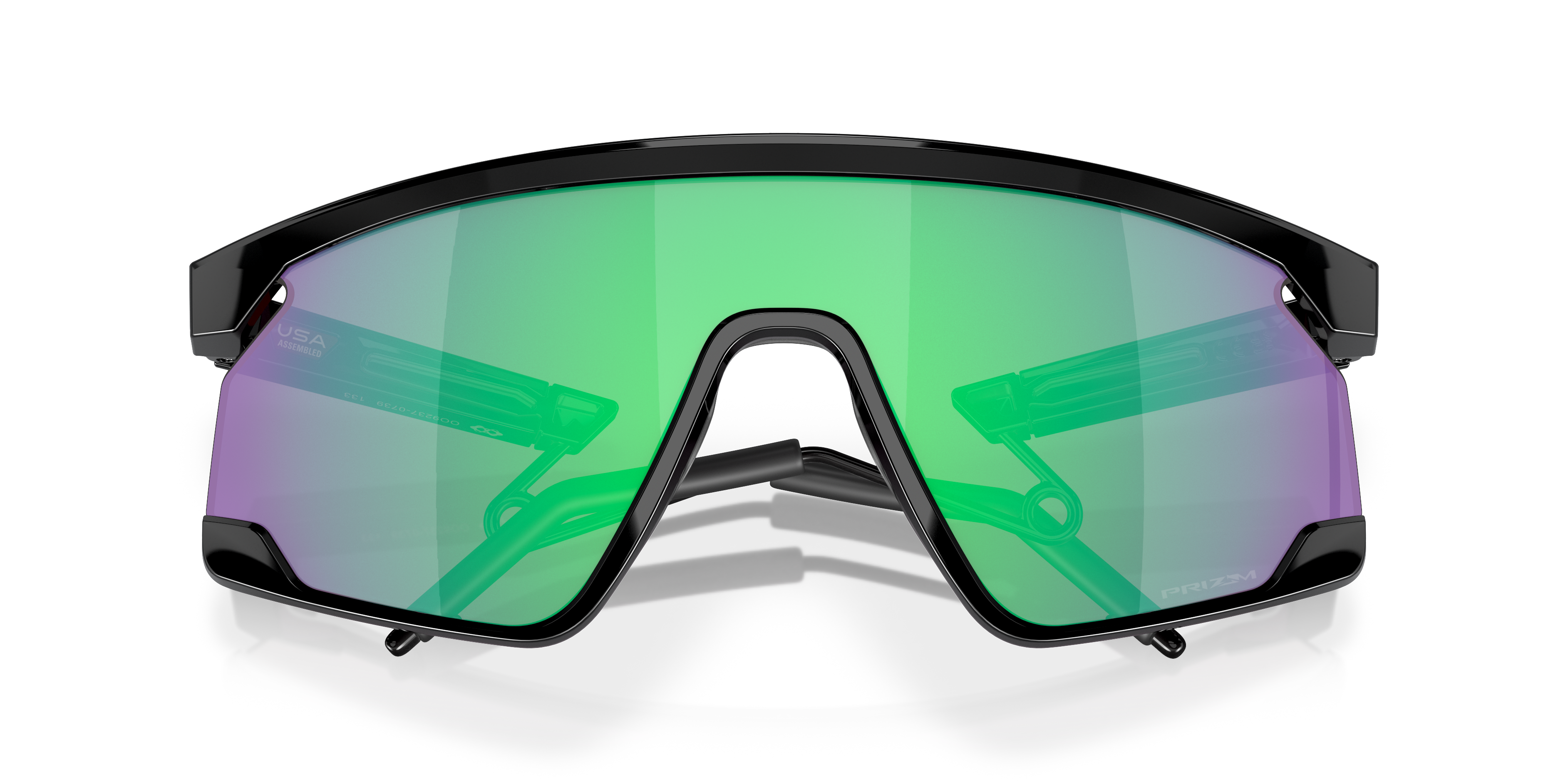Oakley BXTR Metal Sunglasses with Matte Clear Frame and Prizm