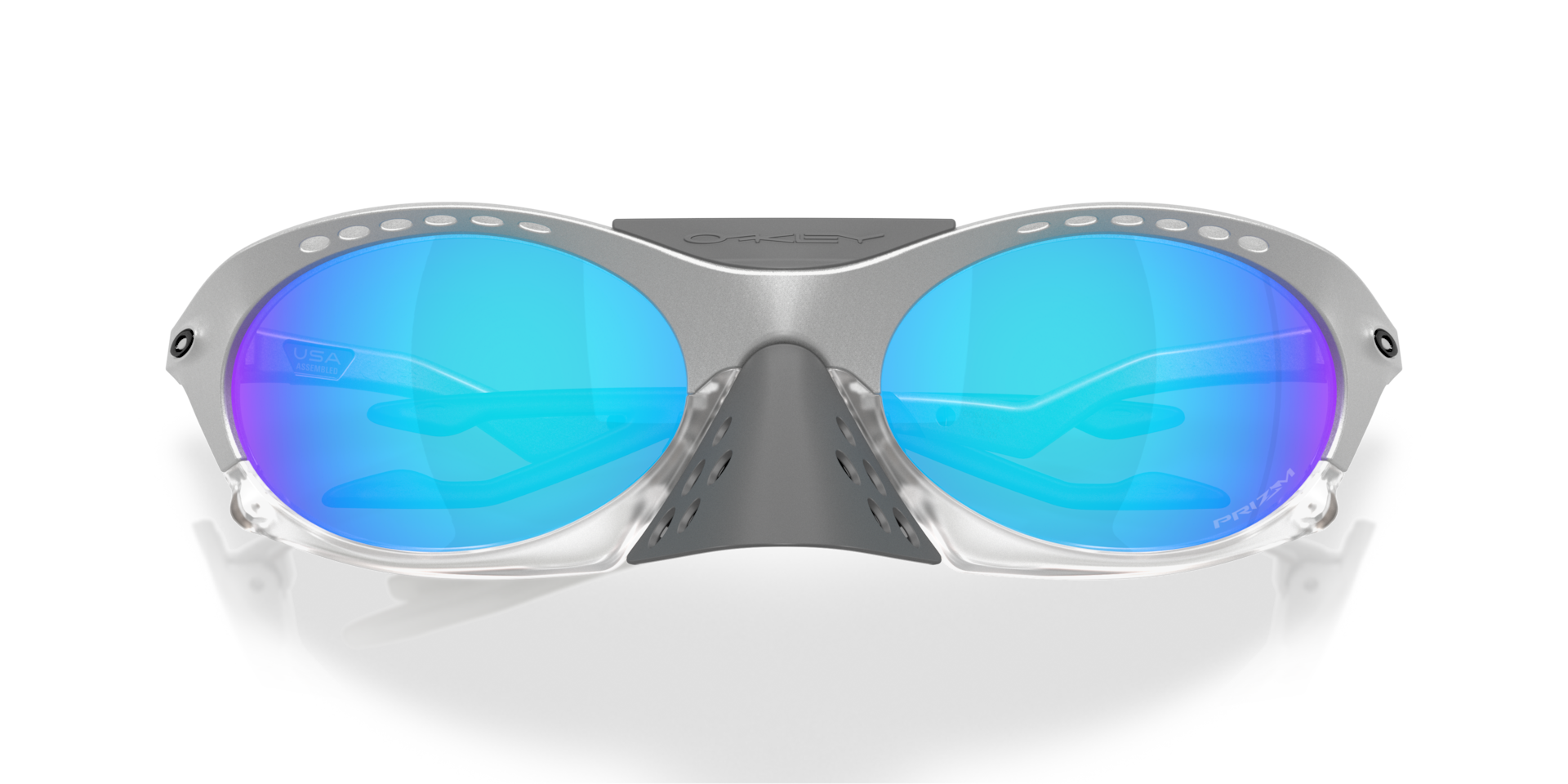 Oakley Plantaris Sunglasses with Matte Black Frame and Prizm Grey