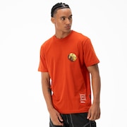 Camiseta Oakley Natureverse Planet - Flame Red