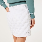 Elevate Tubular Puff Skirt - White