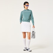 Elevate Tubular Puff Skirt - White