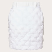 Elevate Tubular Puff Skirt - White