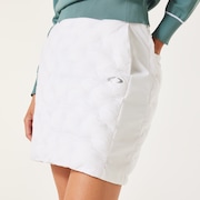 Elevate Tubular Puff Skirt - White