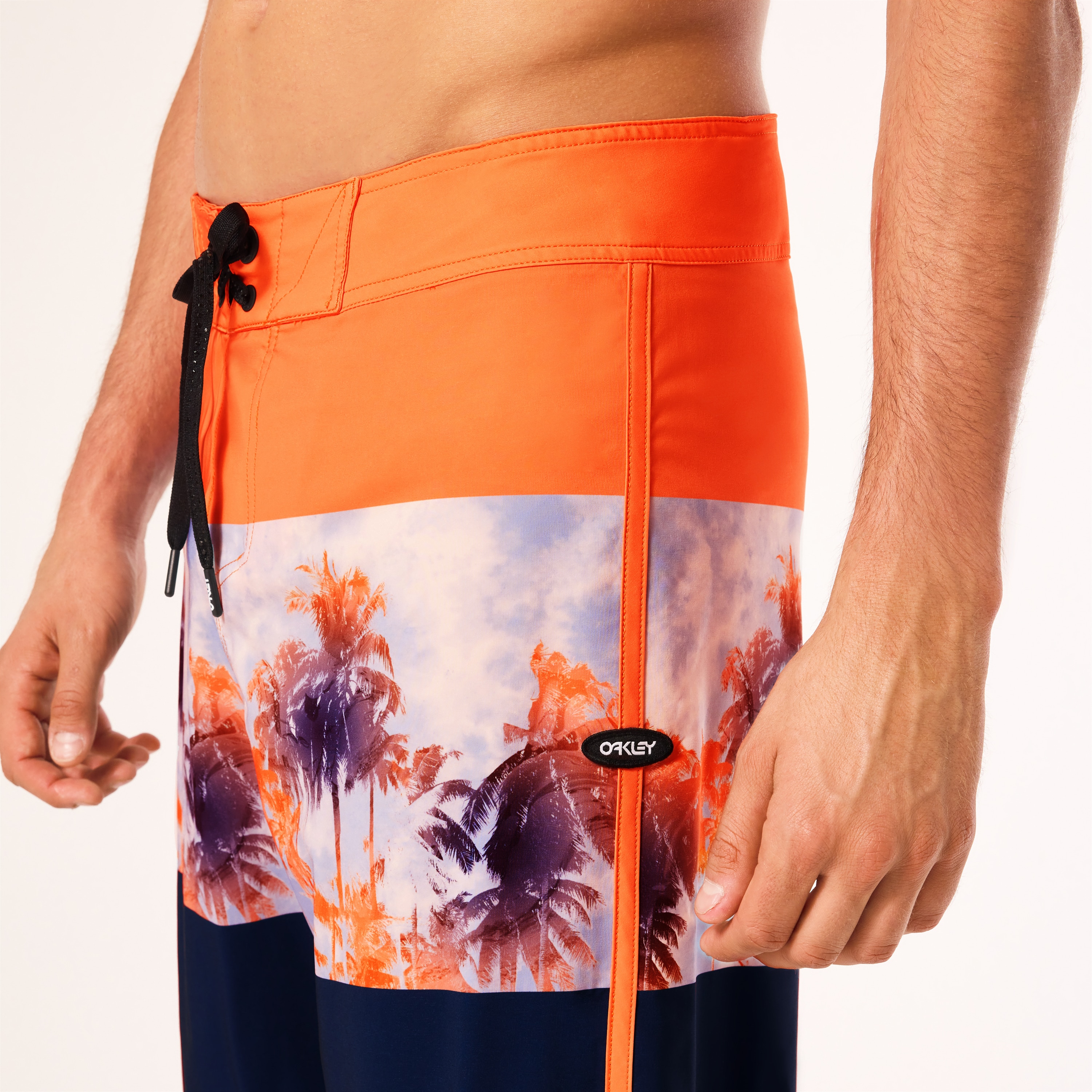 OFF-WHITE ロゴプリントストレートフィットショーツ Oakley Palm Florals Rc 19” Boardshort - Soft Orange | Oakley® US