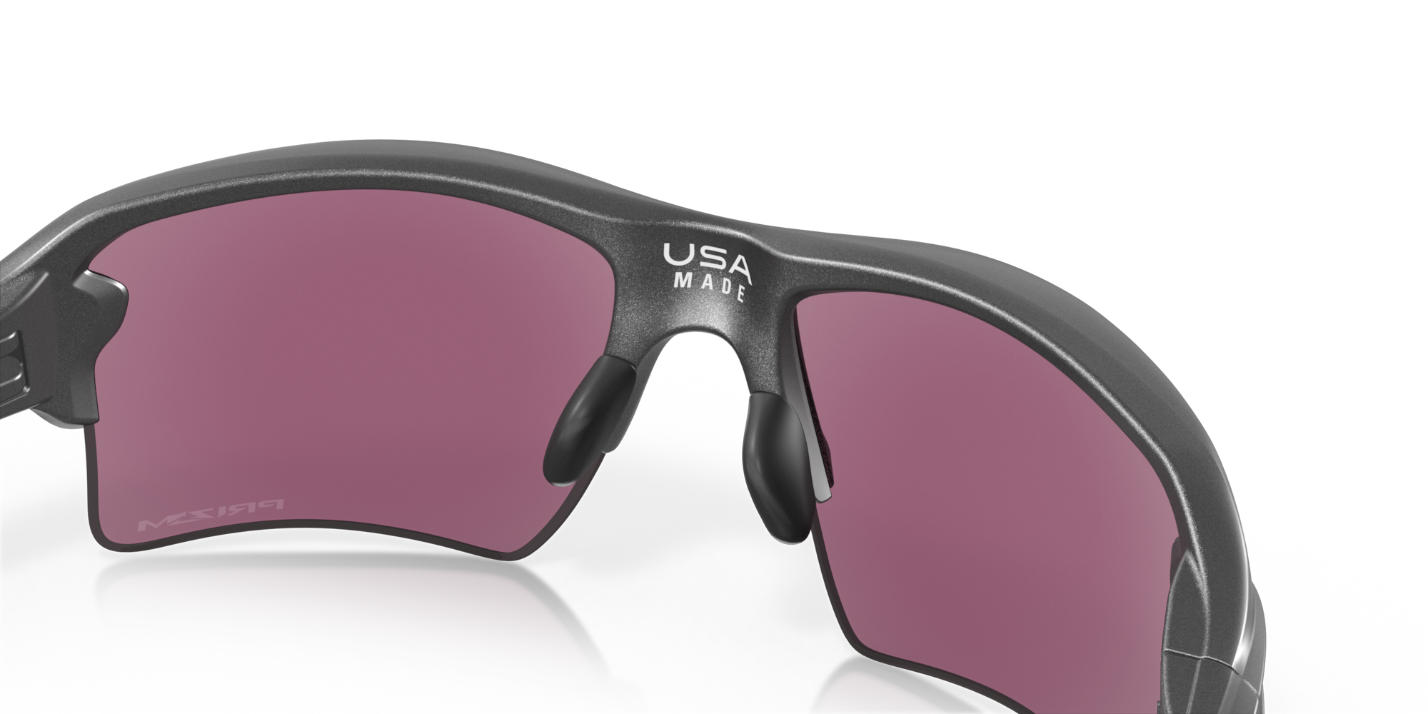 Flak® 2.0 XL Prizm Road Jade Lenses, Steel Frame Sunglasses Oakley® US