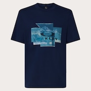 Mountain Camo Tee - Abyss