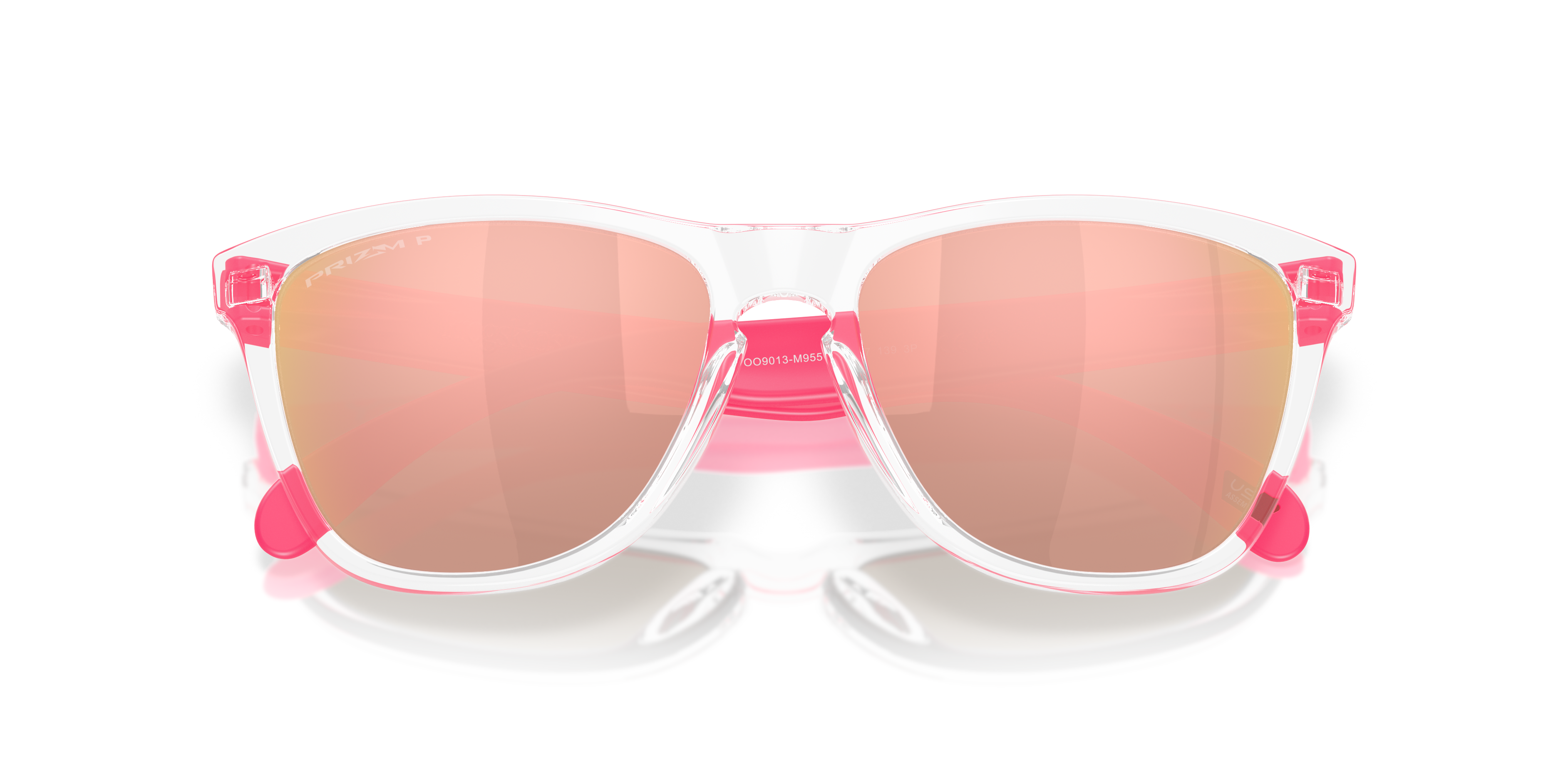 Oakley Frogskins™ Neon Pop Collection Sunglasses with Clear Frame