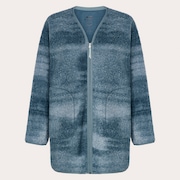 Radiant Fluffy Boa Jkt 6.0 - Green Print