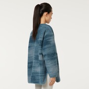 Radiant Fluffy Boa Jkt 6.0 - Green Print