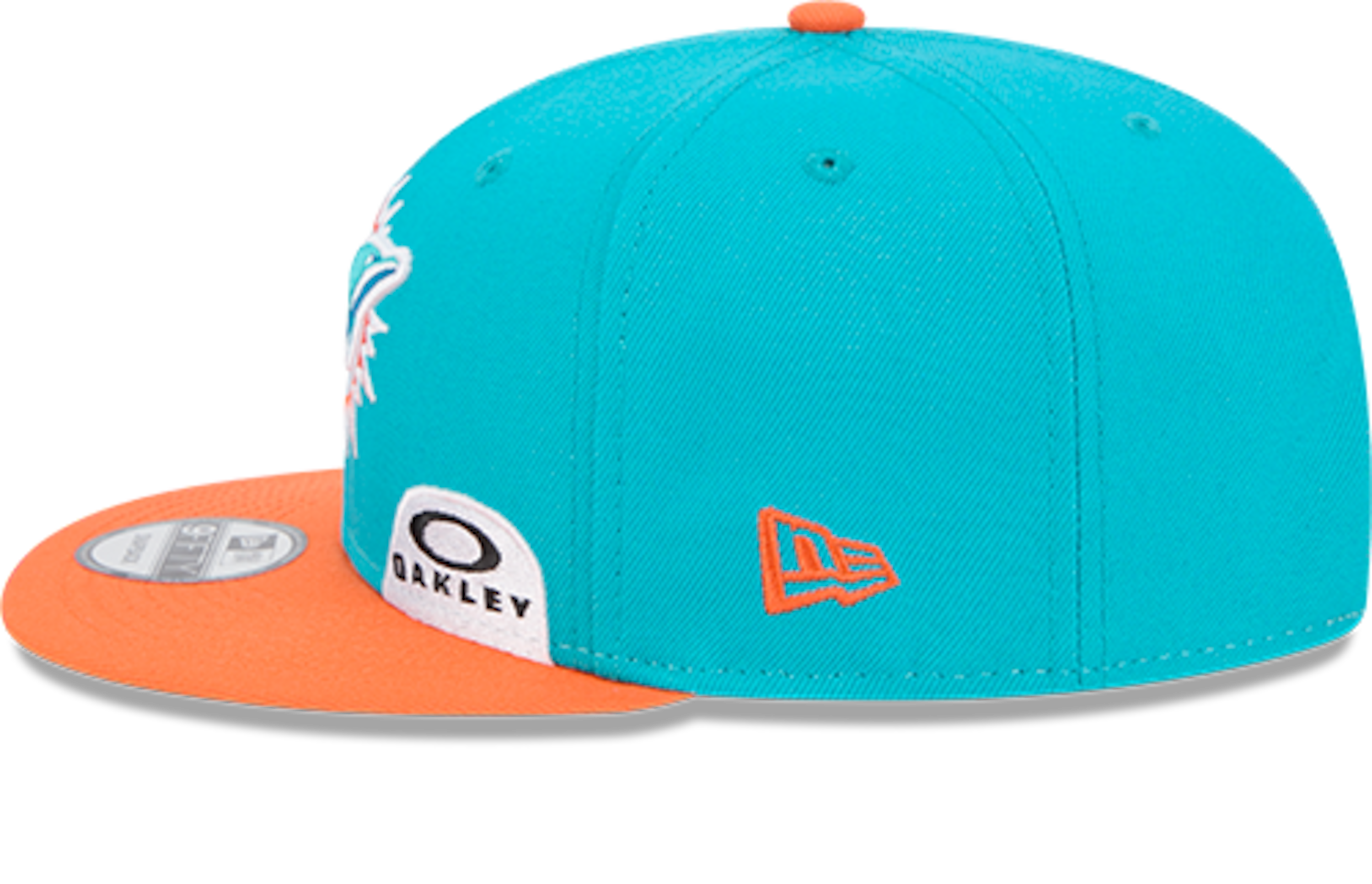 Oakley Oakley x Miami Dolphins 9FIFTY Snapback - Teal Miadol