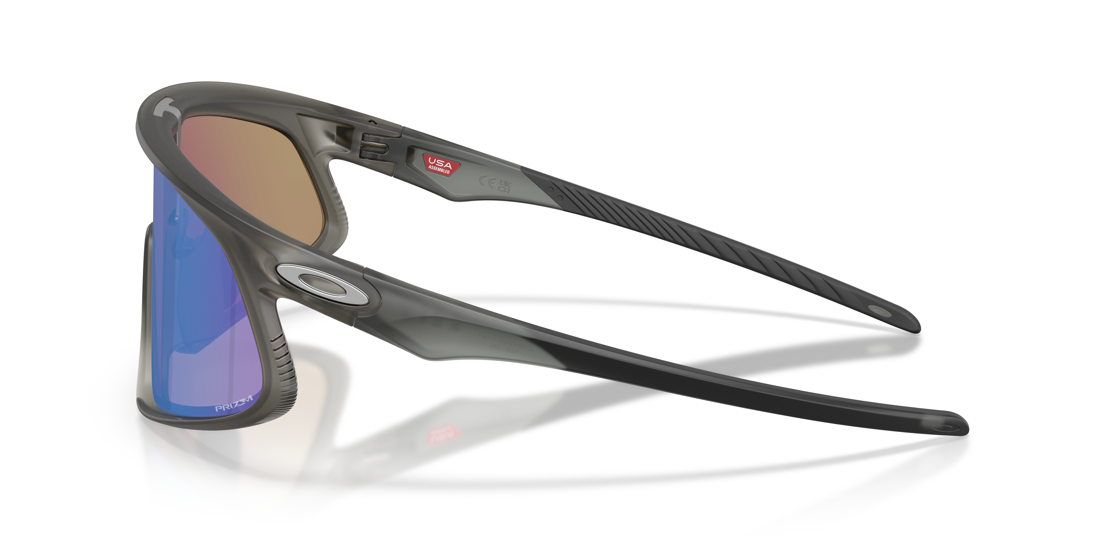 Oakley RSLV 141 Sunglasses with Matte Black Frame and Prizm Road