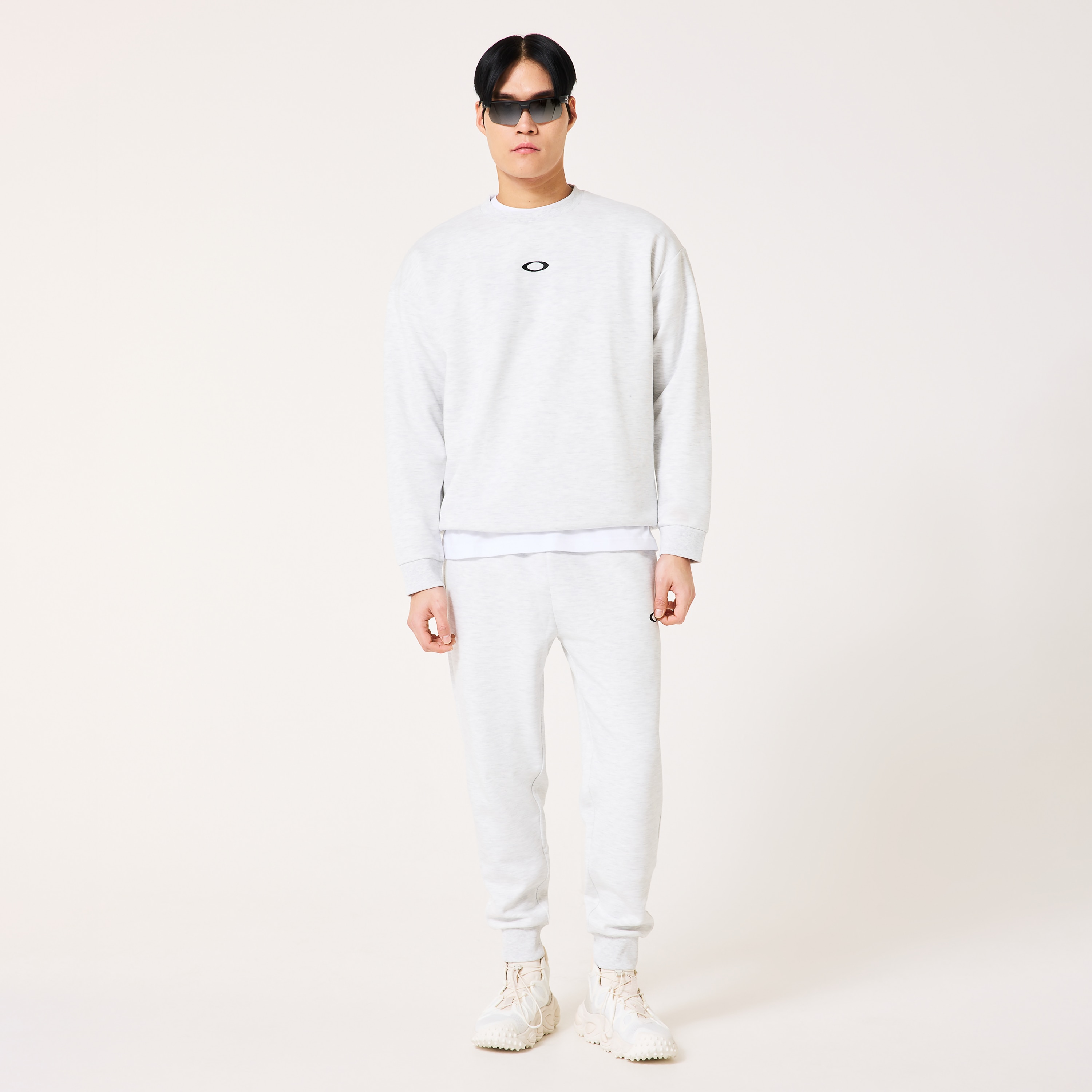 Oakley Foundational Fleece L/S Crew 4.0 - New Granite Hthr