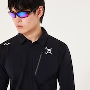 Skull Cunningly JQ LS Shirt - Blackout