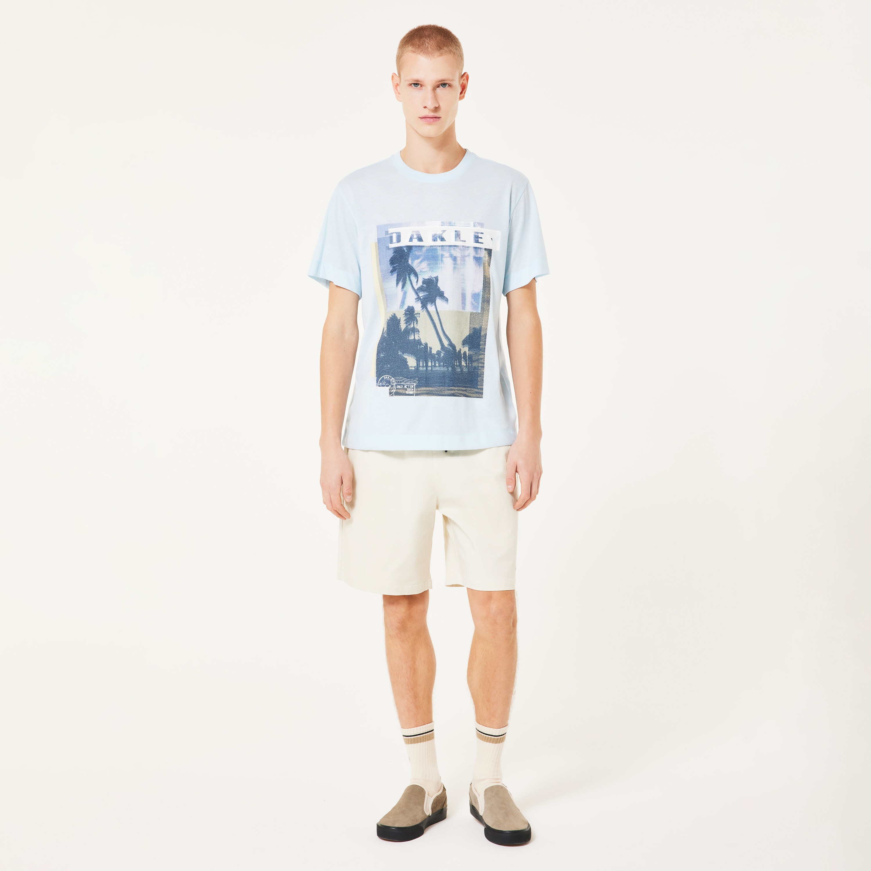 Oakley Palm Tee - Frost | Oakley® JP