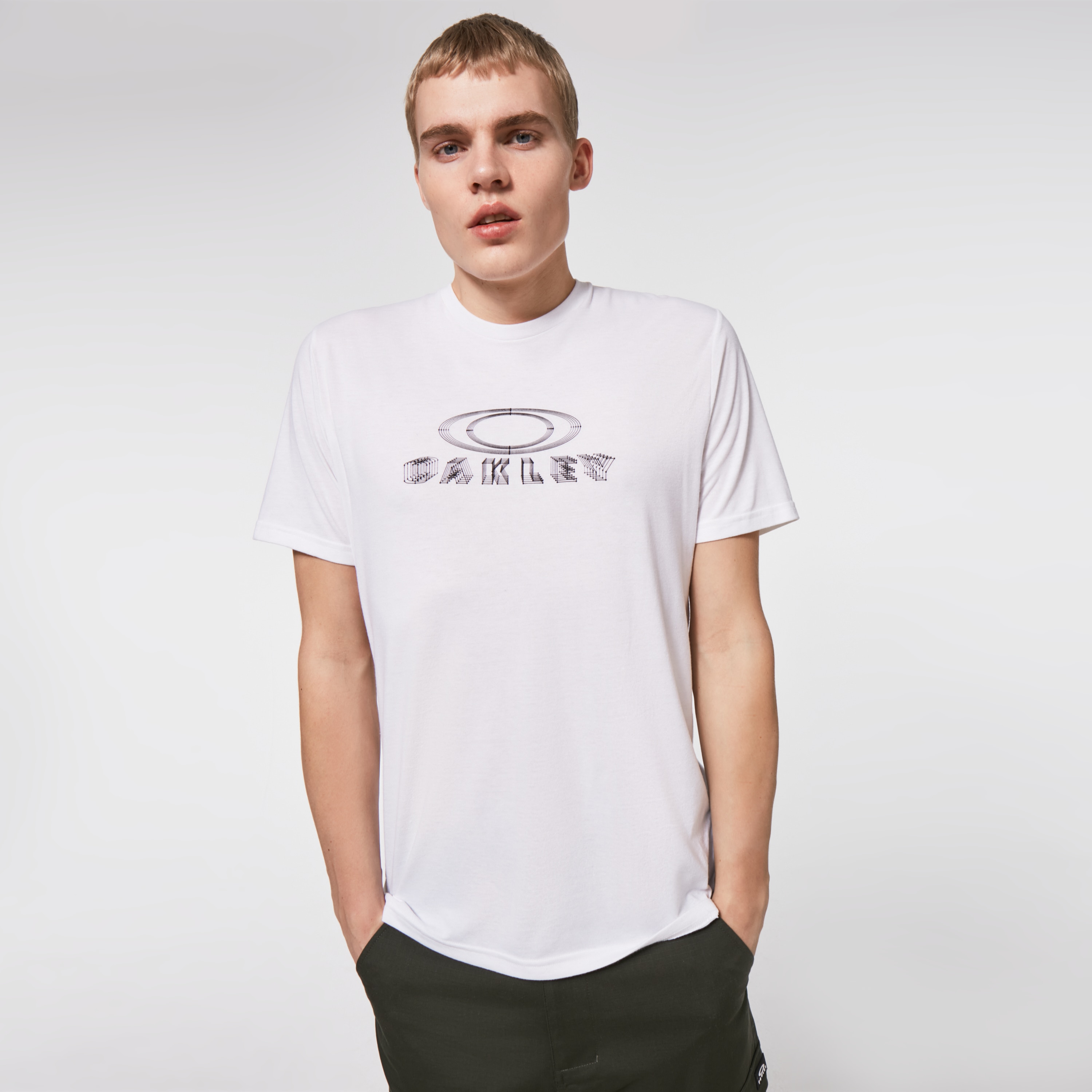 Oakley 3D Bark Tee - White | Oakley® US