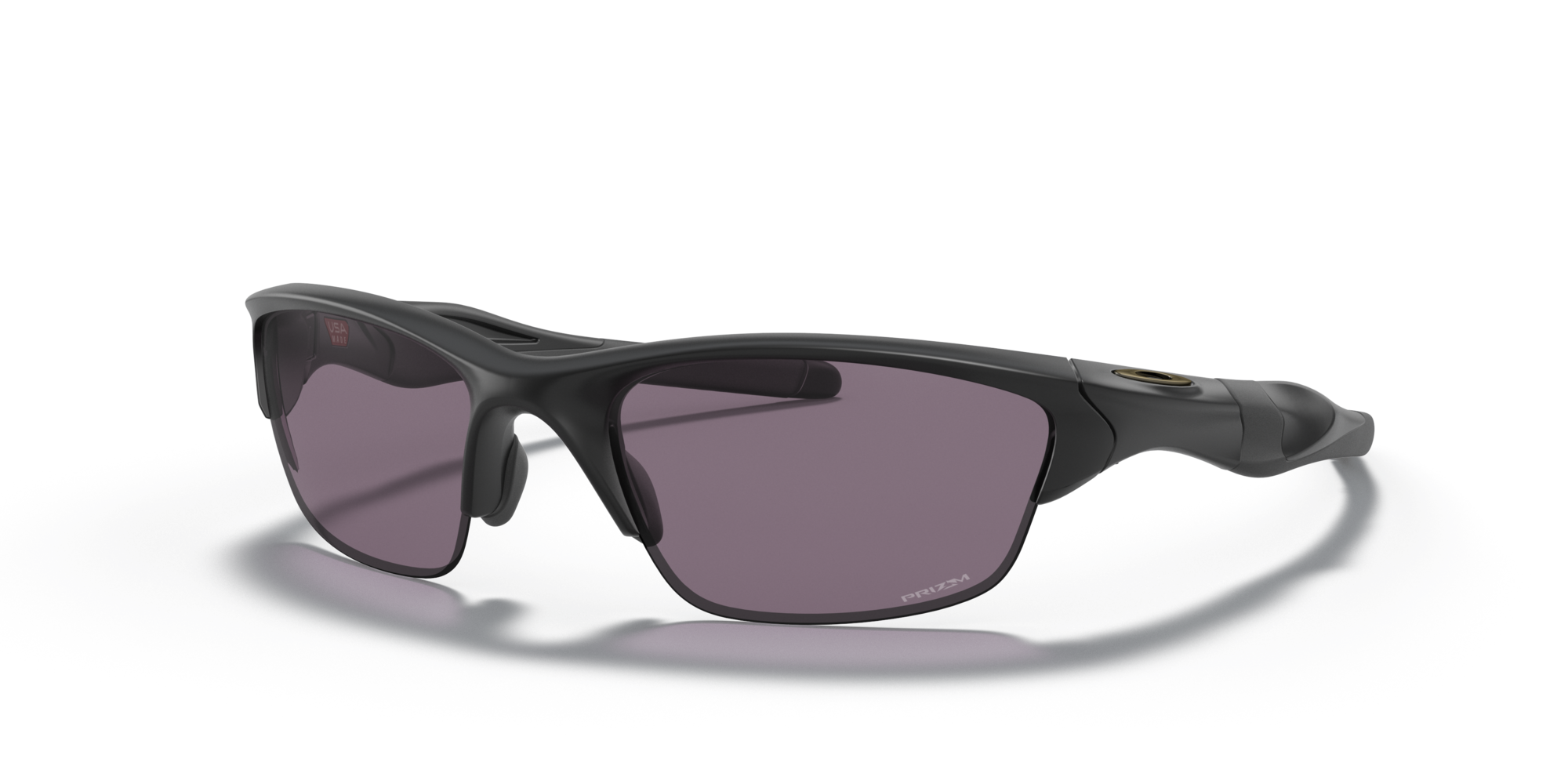 Standard Issue Half Jacket® 2.0 Prizm Grey Lenses, Matte Black Frame