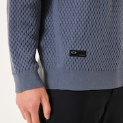 Skull Surface Sweater Crew 3.0 - Blue Tar