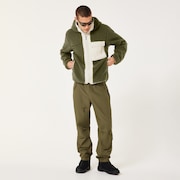 Snowdrift Full Zip Sherpa - Army Green
