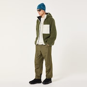 Snowdrift Full Zip Sherpa - Army Green