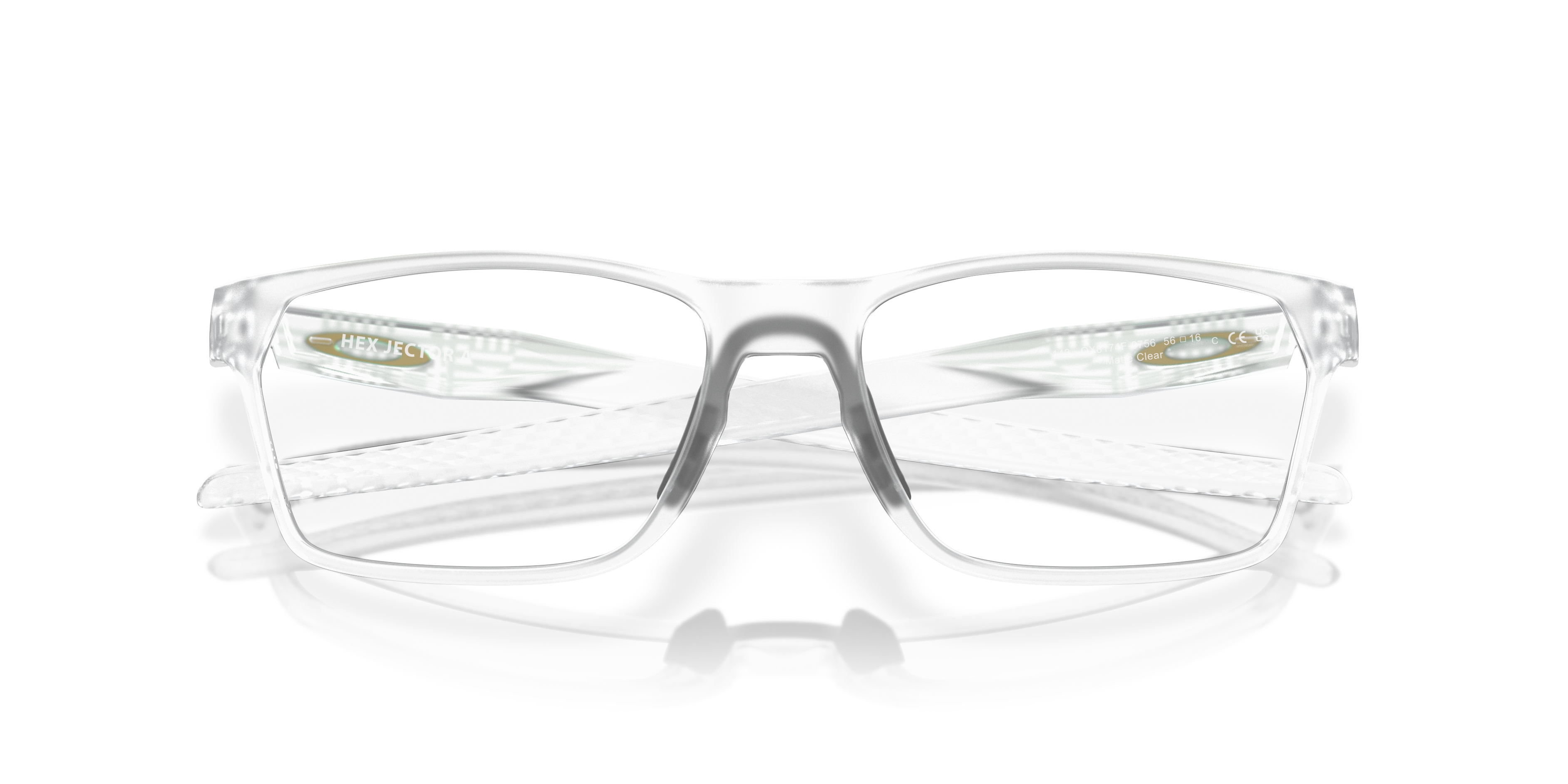 Hex Jector (Low Bridge Fit) Satin Black Eyeglasses | Oakley® CA