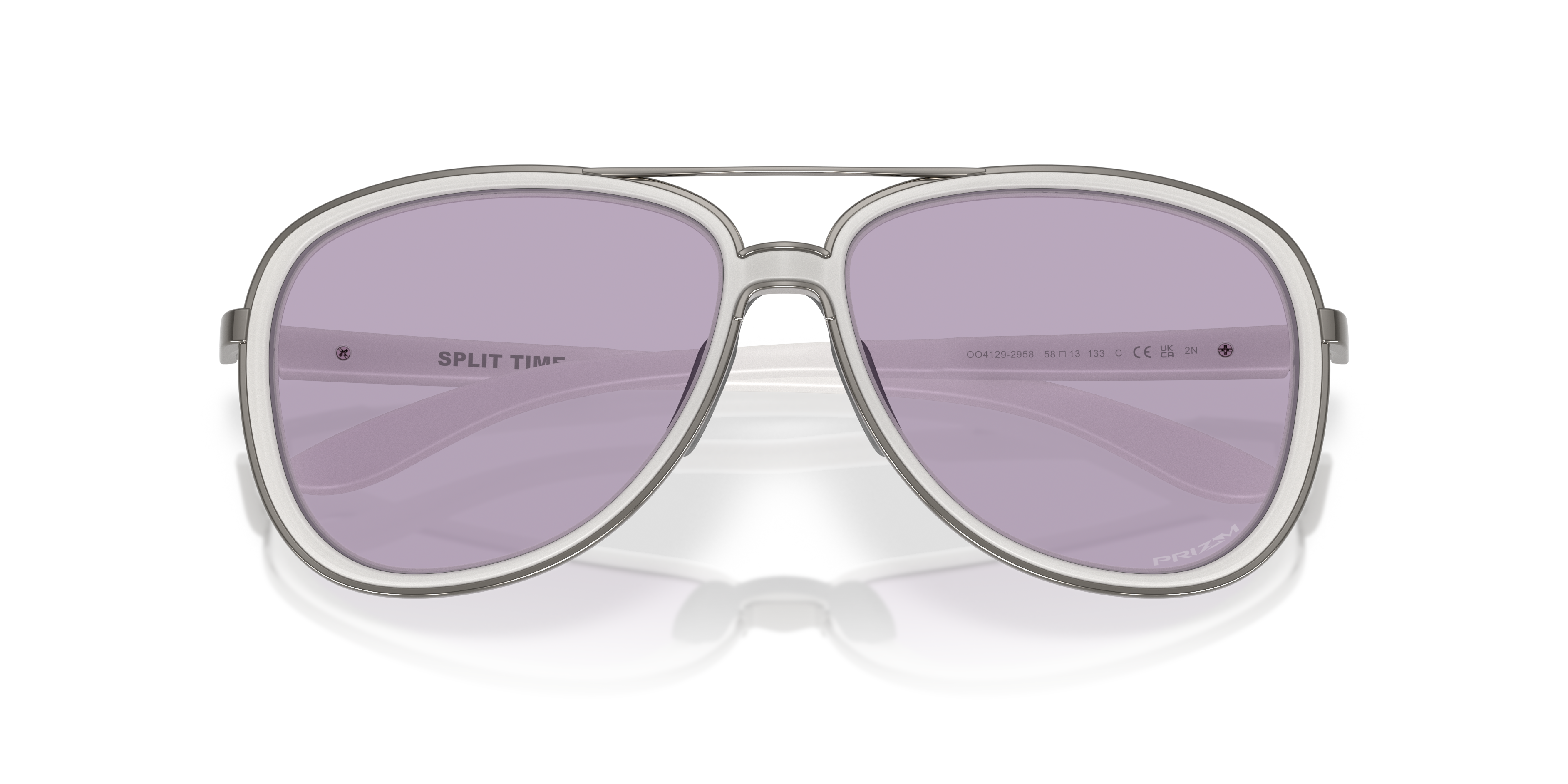 Oakley Split Time Sunglasses with Brown Tortoise Frame and Prizm