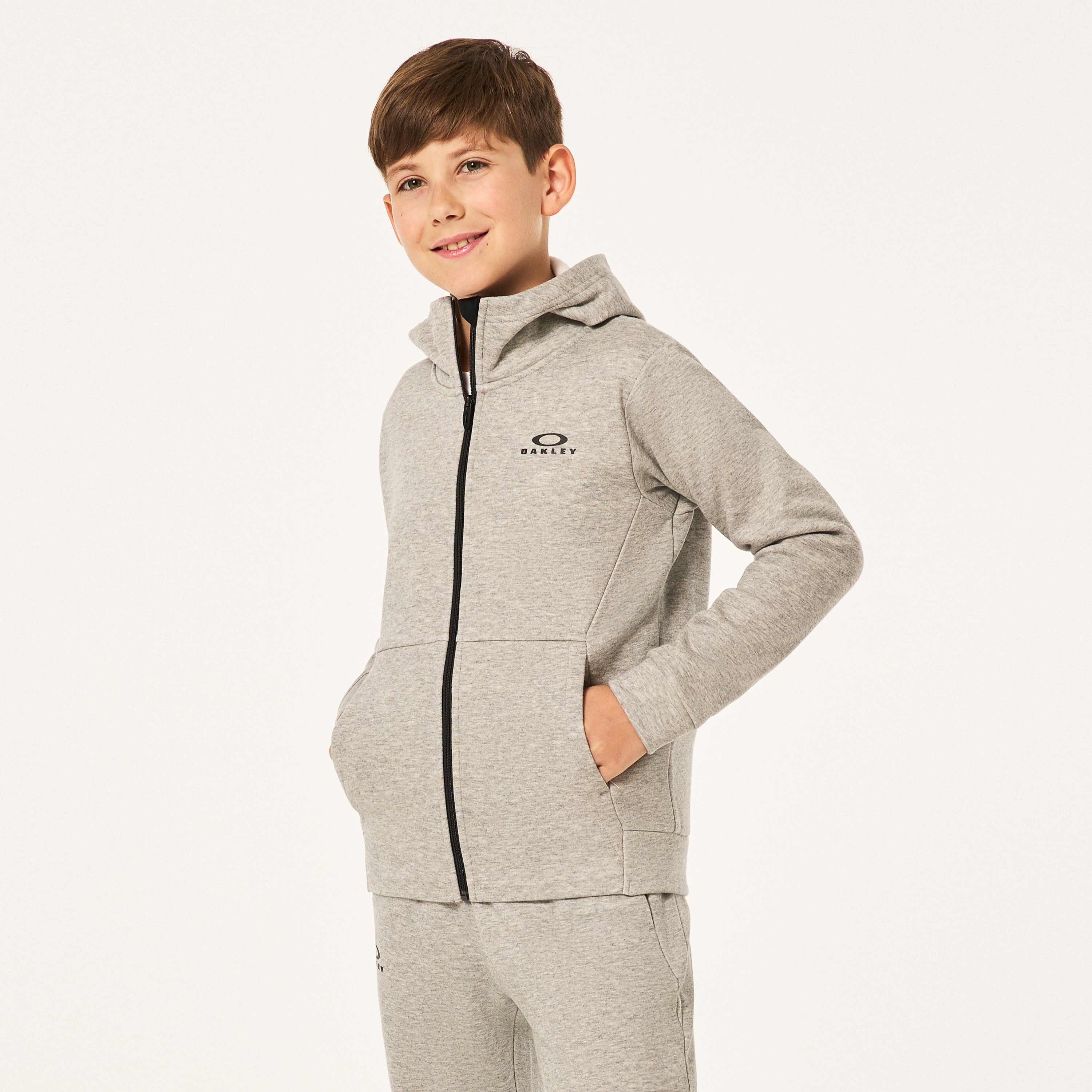 Oakley Enhance Warm Fleece Jkt Ytr 6.0 - New Athletic Grey