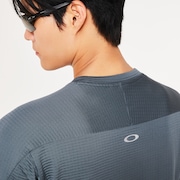 Enhance Light Grid L/S Crew 5.7 - Dark Slate