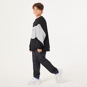 Ytr Qd Fleece Block Crew 10.0 - Blackout