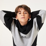 Ytr Qd Fleece Block Crew 10.0 - Blackout