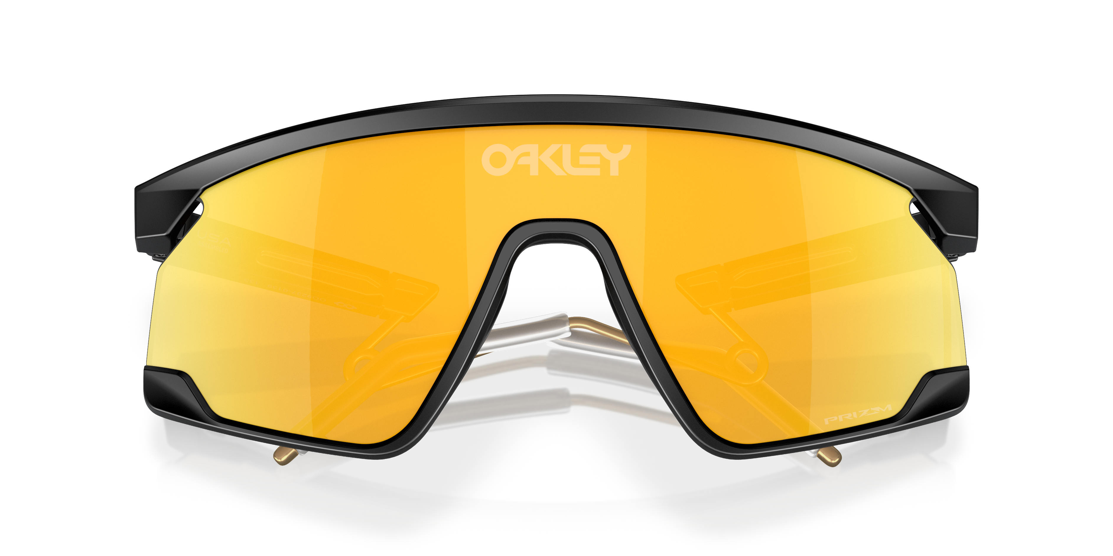 Oakley BXTR Metal Sunglasses with Matte Clear Frame and Prizm