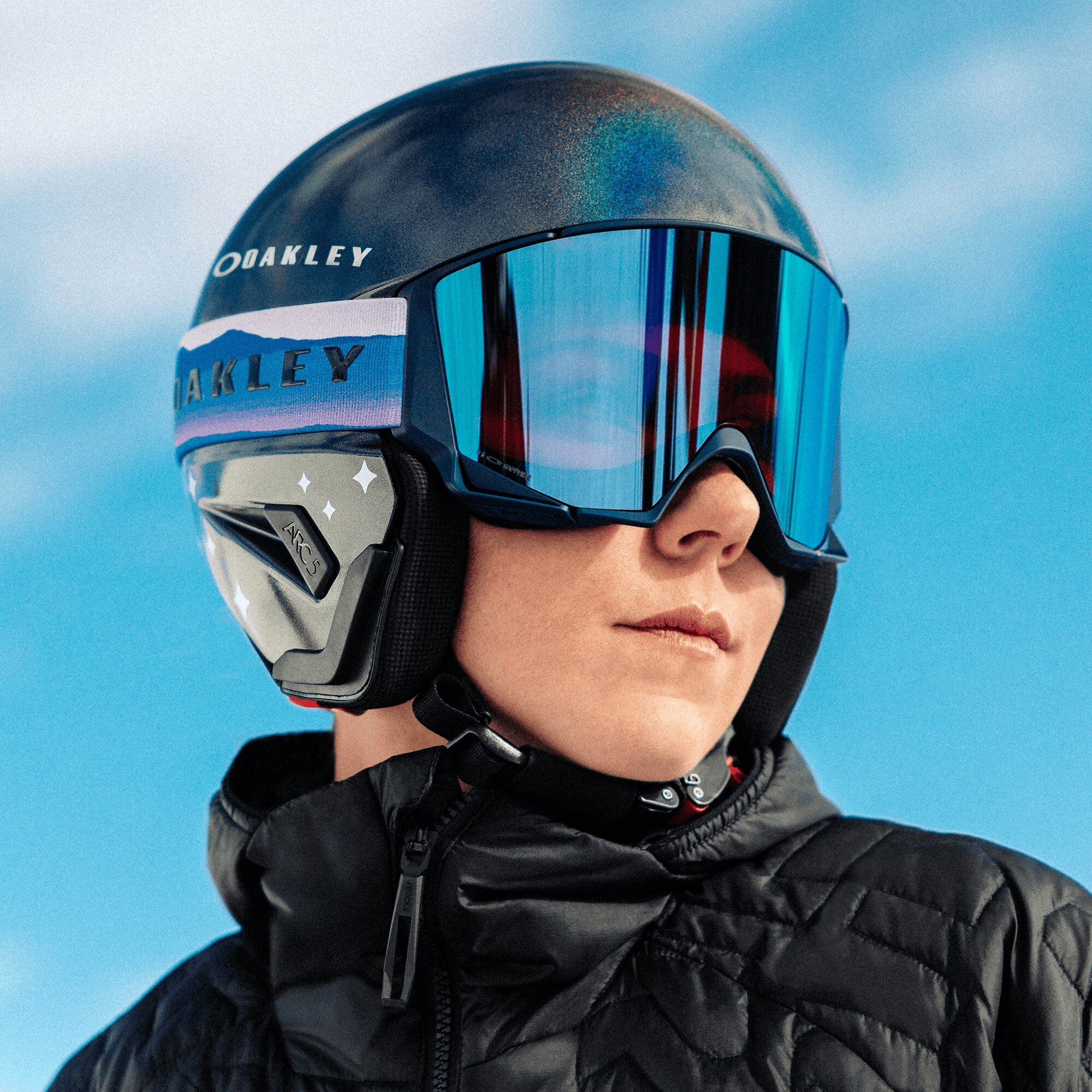 Oakley Flow Scape™ L Mikaela Shiffrin Signature Series Snow