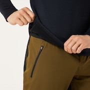 Seeker Thermal Grid LS Jersey - Blackout