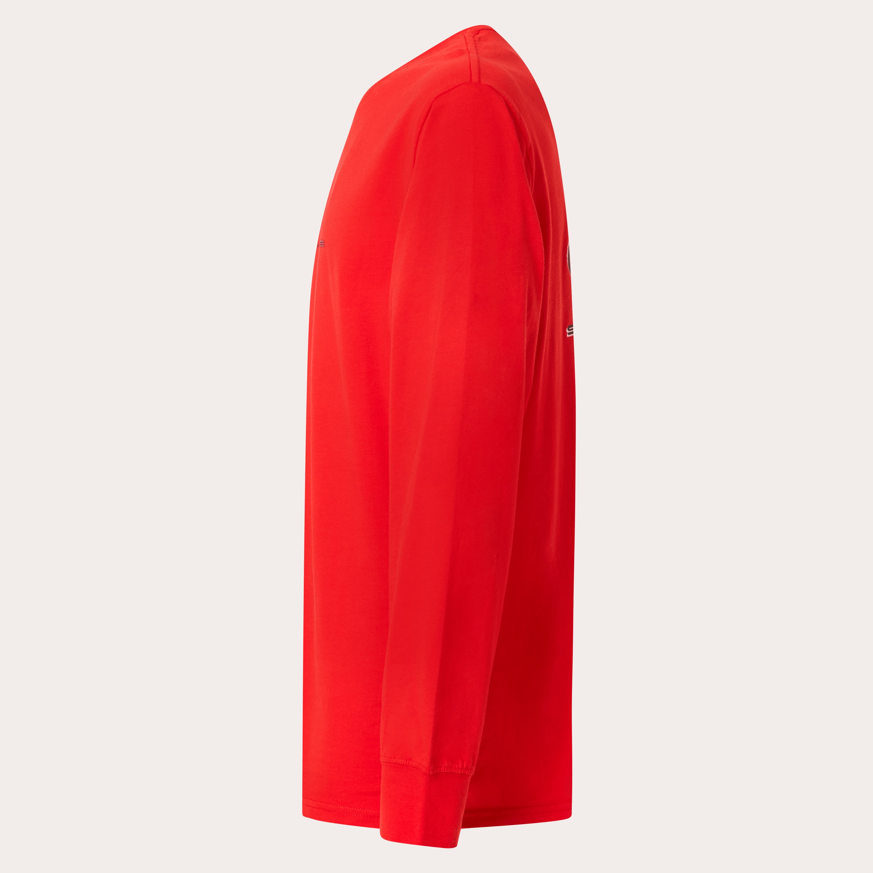 【SATIIIZ】Fade Flag Long Sleeve Oakley Saturdays NYC X Oakley LS Tee - Flame Scarlet