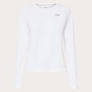 Radiant Qd Op L/S Tee 10.0 - White